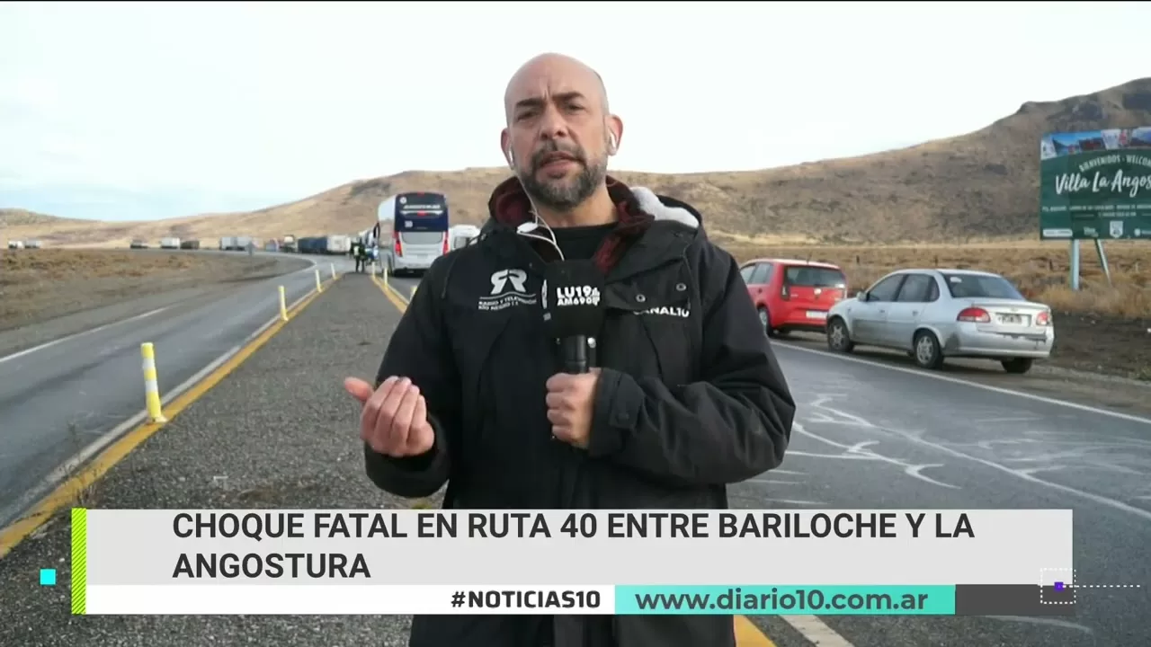 Choque fatal en Ruta 40 entre Bariloche y Villa La Angostura: sigue ...