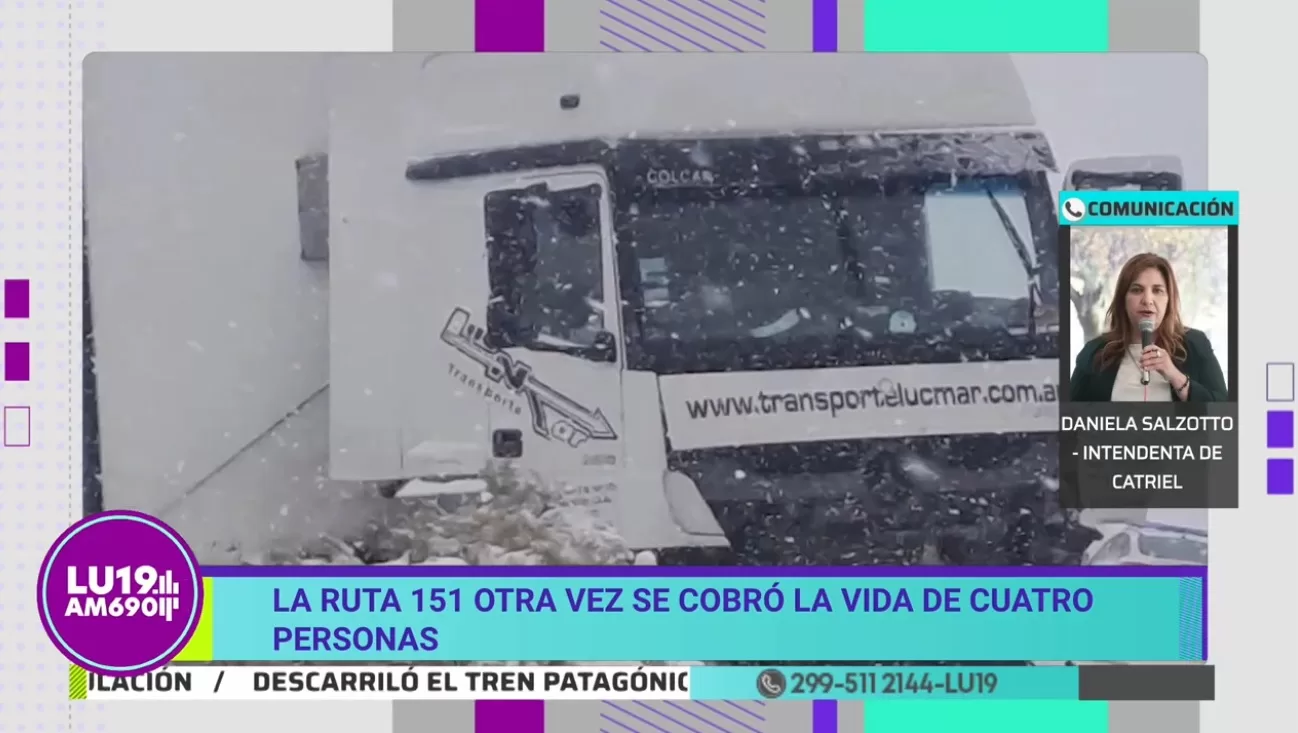 Choque y 4 muertos en la 151: 20 años de reclamo por el estado de la ...