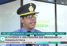 Roca: detuvieron a una persona que merodeaba la termoeléctrica